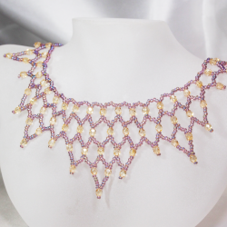 Necklace - Waterfall Rowena - Necklace - Laiton bronze